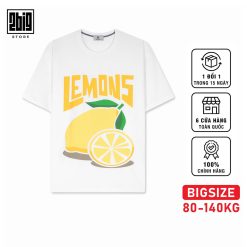 Áo Thun In LEMONS
