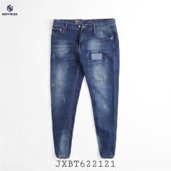 Jogger Jean Xanh Bạc Túi