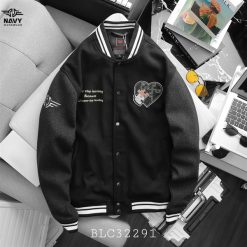 Bomber Phối Lông Chuột