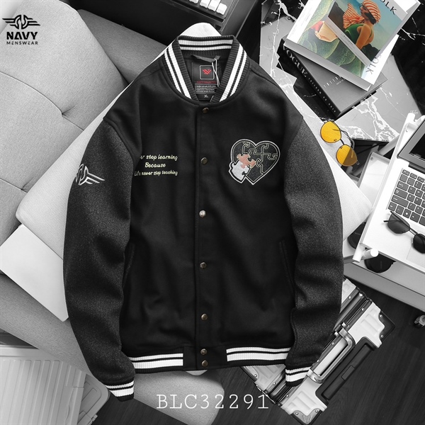 Bomber Phối Lông Chuột