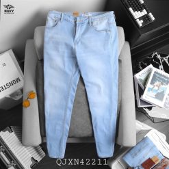 Jean Dài Xanh Trơn 319