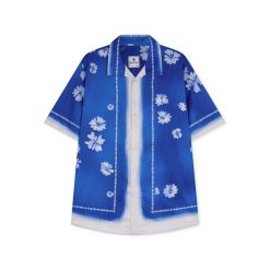 Sơ Mi Set Bộ Hoạ Tiết Hoa 0402