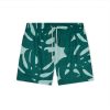 Short Thun Set Bộ Hoạ Tiết Lá Loang 0402