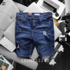 SJ Xanh Đậm Meo Rách 406