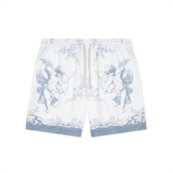 Short Thun Set Bộ Họa Tiết Thiên Thần