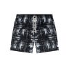Short Thun Set Bộ Hoạ Tiết Phối Loang 0402